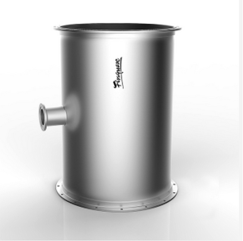 粉塵排氣系統不鏽鋼管|304粉塵不鏽鋼帶測試口短管風管